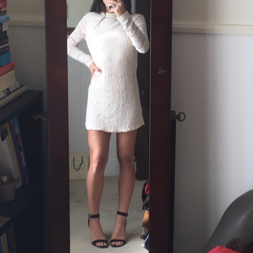 Little Lacey F21 Cream Dress